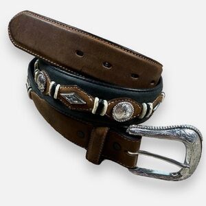 JUSTIN🤠WESTERN🤠LEATHER BELT